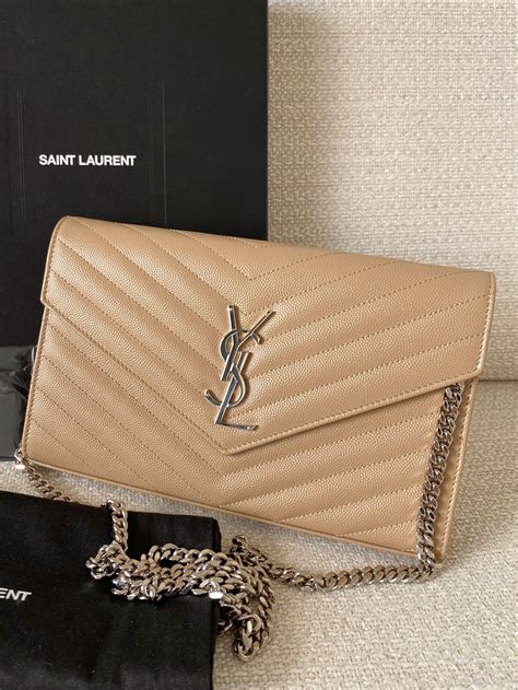 ysl handtasche beige|Women's Saint Laurent Handbags .